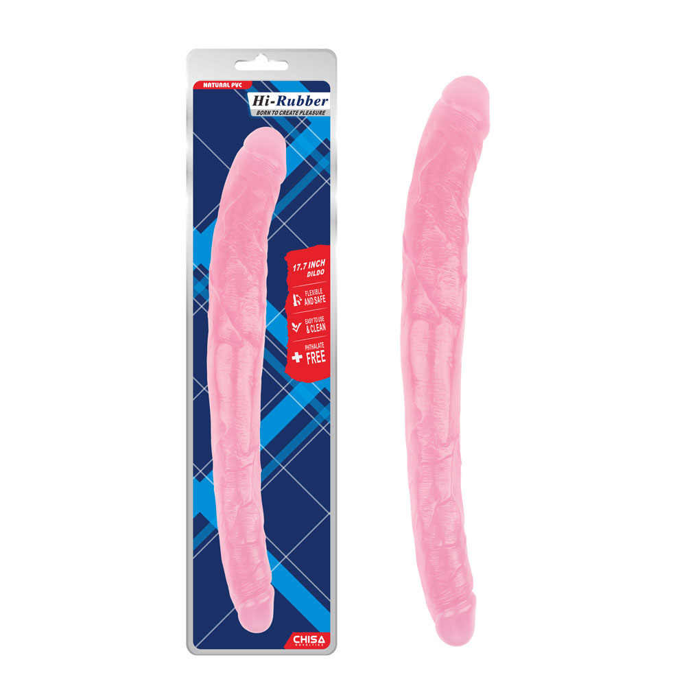 Dildo da 17,8 pollici-rosa