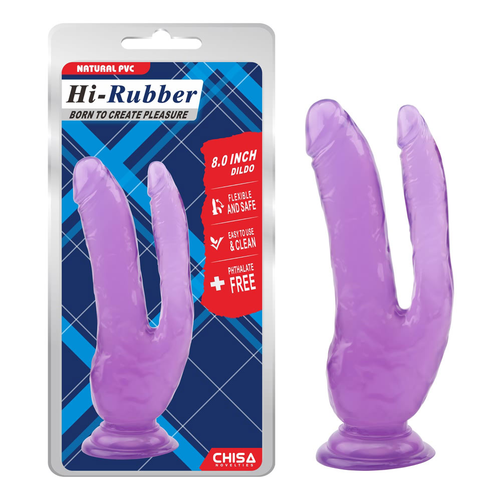 Dildo da 8,0 pollici - Viola