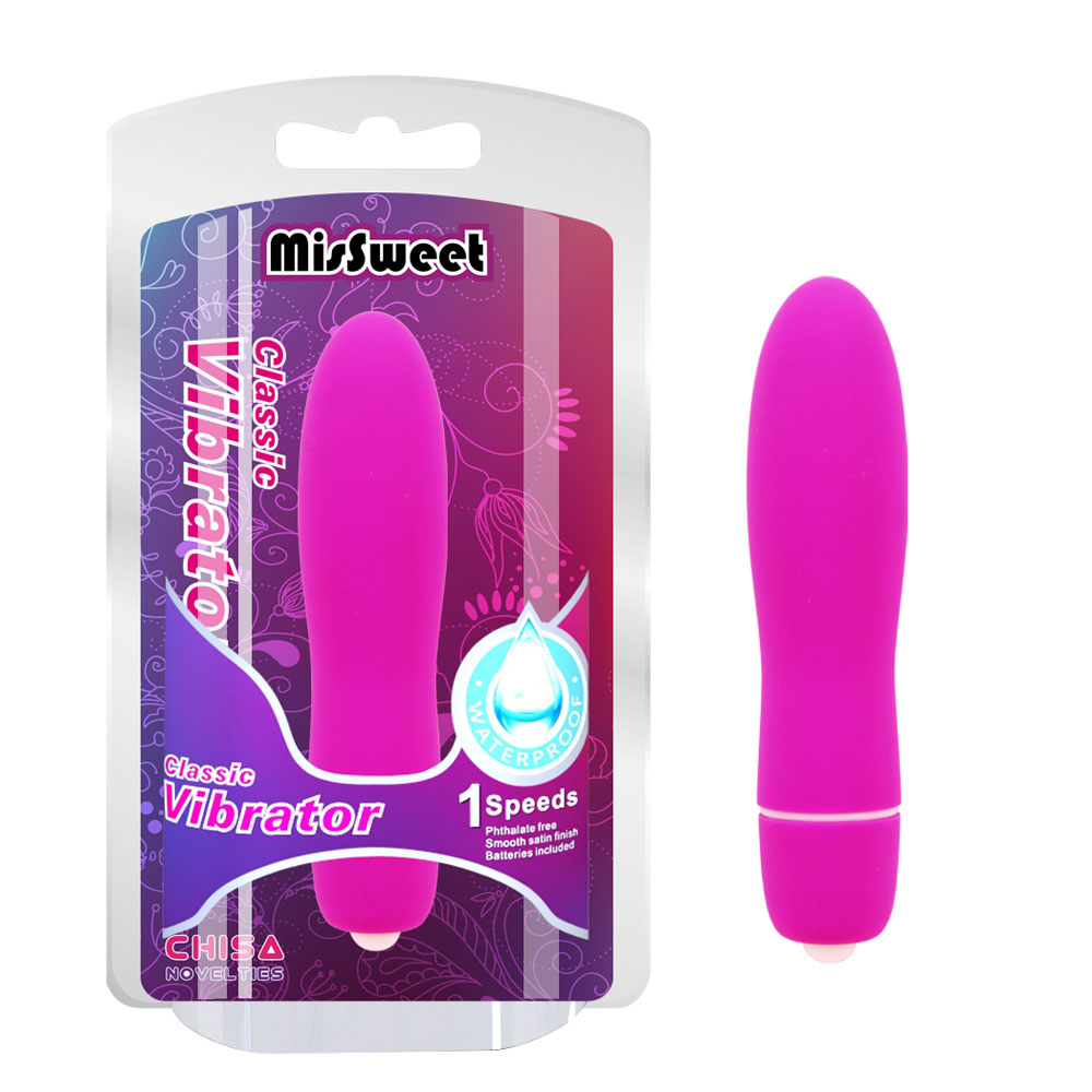 Vibratore classico rosa