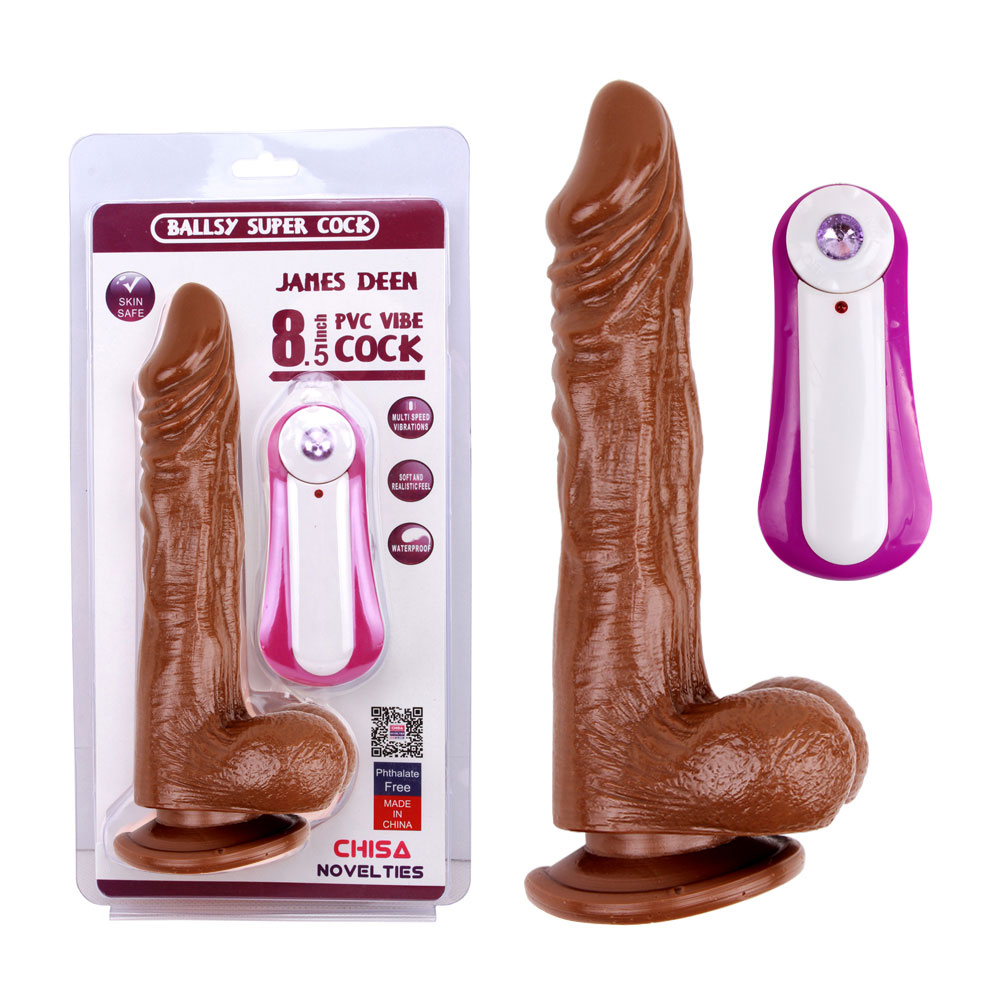 Dildo vibrante realistico JAMES DEEN 8,5