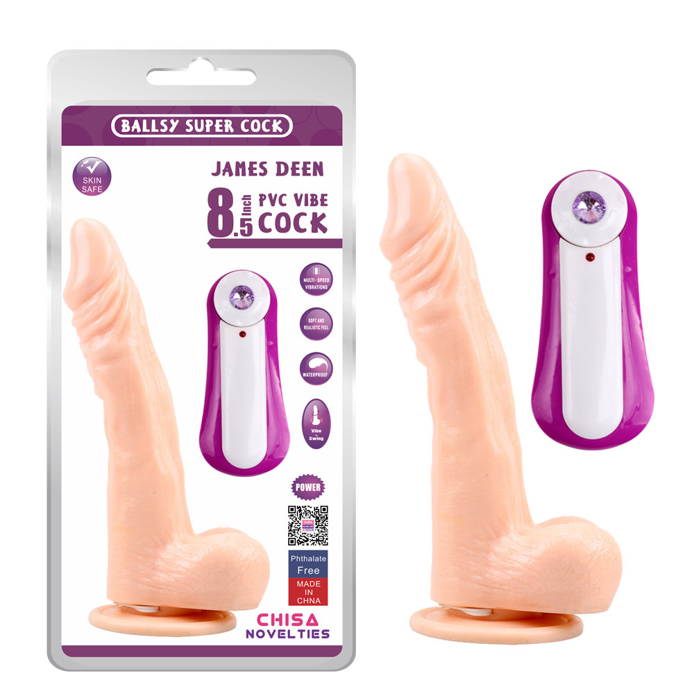 JAMES DEEN 8.5 Dildo vibrante