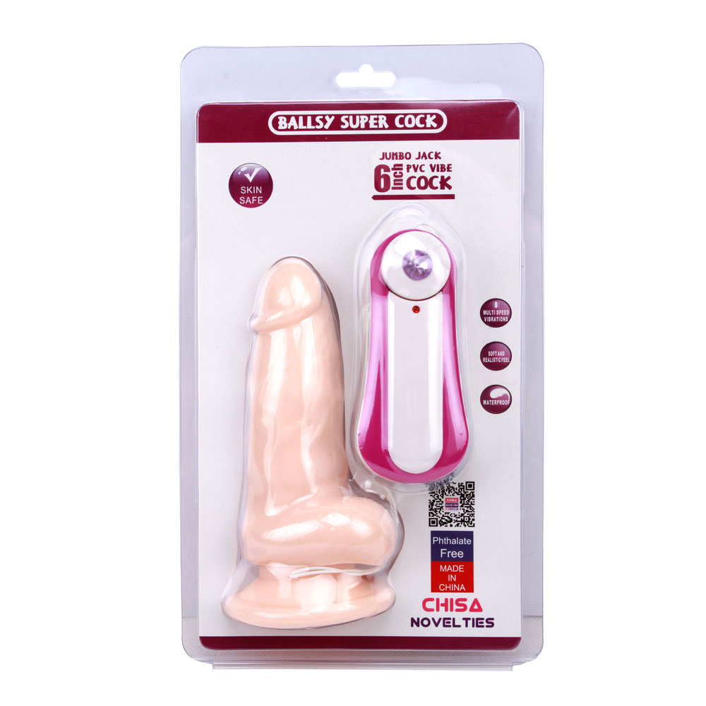 Dildo vibrante JUMBO JACK 6